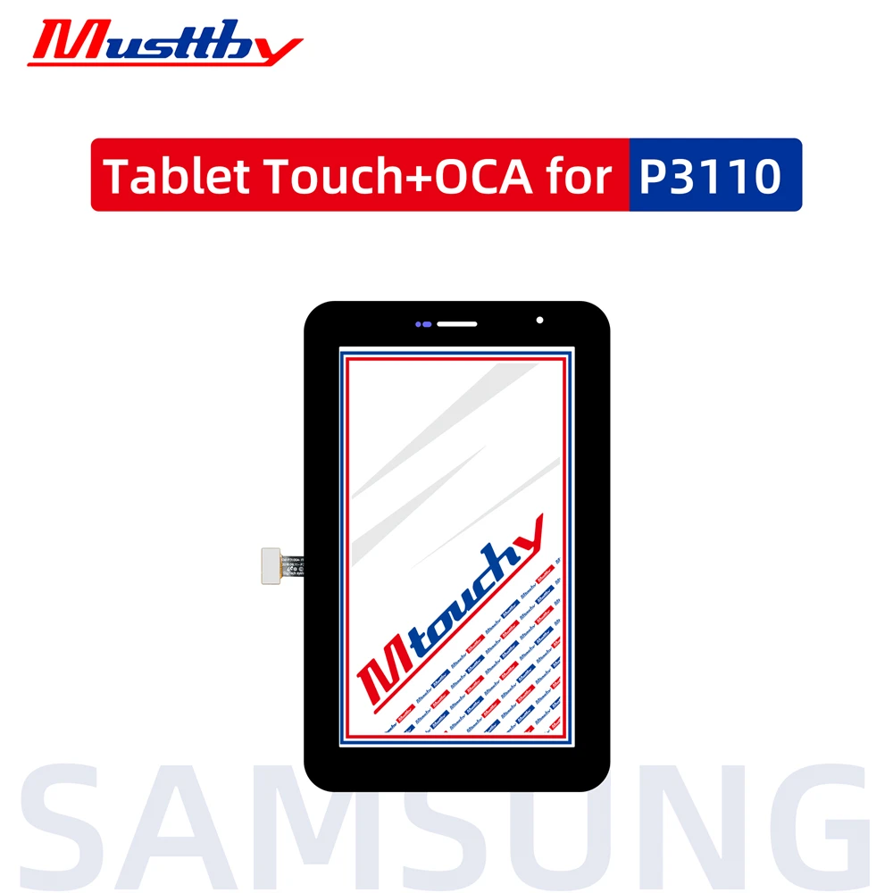 10 шт. замена стеклянной панели дигитайзера сенсорного экрана для Samsung Galaxy Tab 3 Lite 7 0