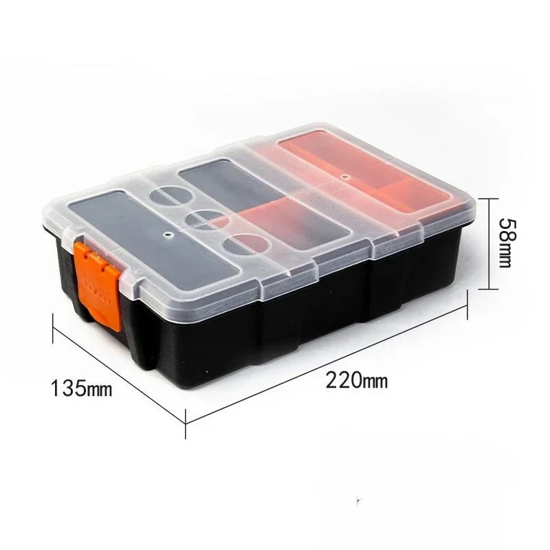

1 шт., многофункциональная коробка для инструментов, органайзер для сортировки деталей