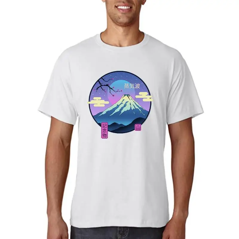 

Mount Fuji Items Steam T Shirts For Girls 2022 Summer Soft Casual T-Shirt Korean Style New Base Tees Ins Fashion Women's Tshirts