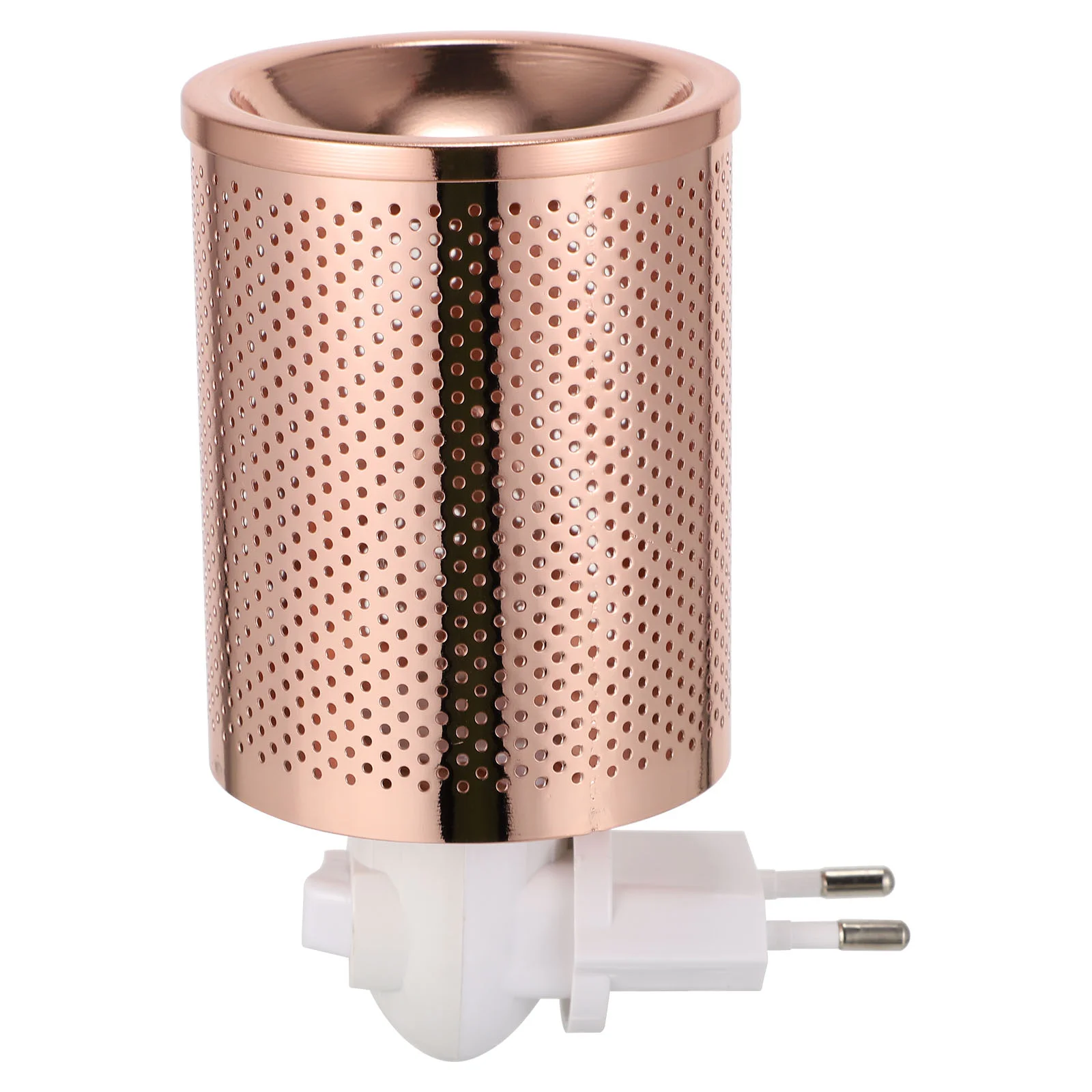 

Elegant Fragrance Light Round Pattern Fragrance Lamp Essential Oil Lamp EU Plug