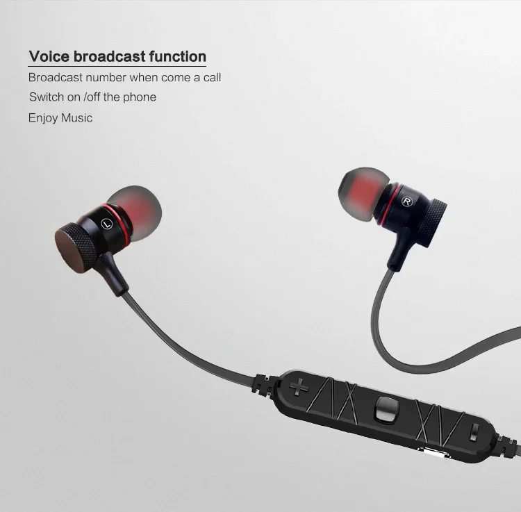 Фото Спортивные Bluetooth-наушники Мягкие и удобные интеллектуальные наушники с магнитным поглощением на шее и шумоподавлением №5
