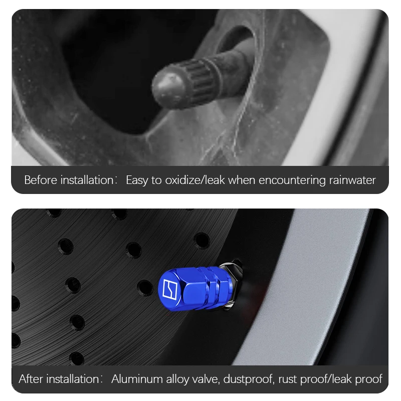 4 шт. крышки клапанов автомобильных шин из алюминиевого сплава автомобильные