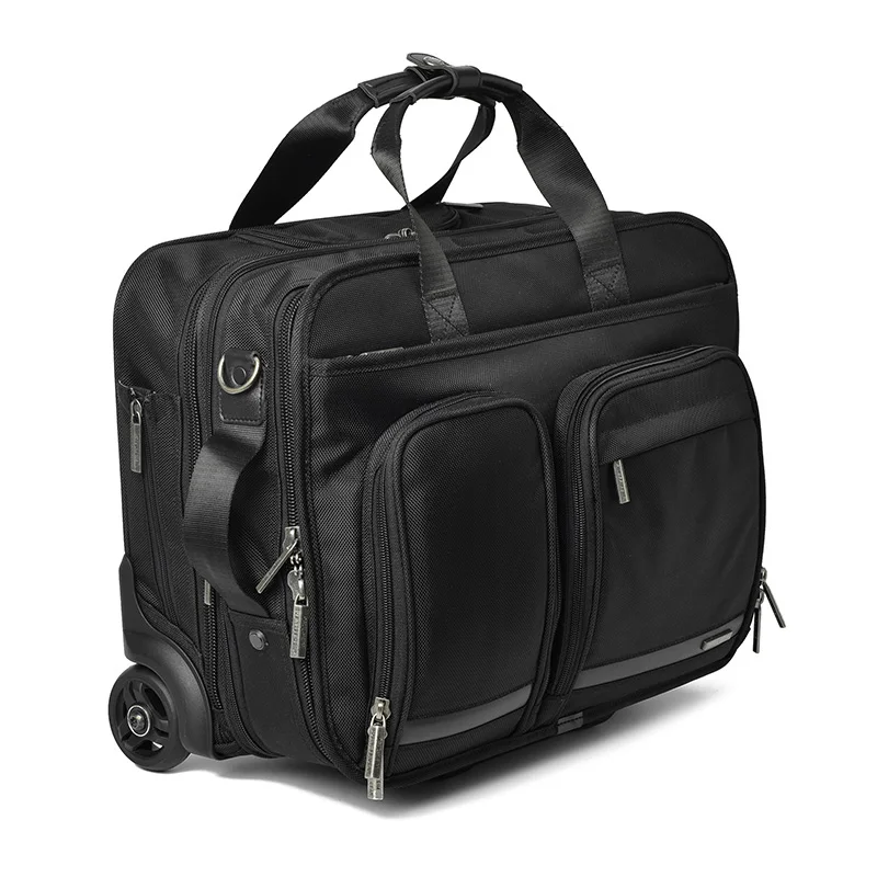 travel tale 19 inch business trip Rolling Luggage Multifunction Suitcase Wheels Men Carry on Trolley pilot laptop bag Travel Bag