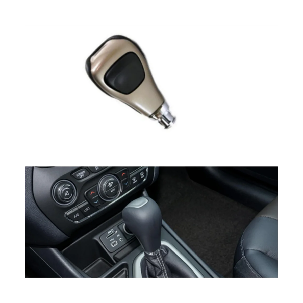 Ручка переключения передач автоматическая с монтажным комплектом рычаг 5YD261X9AA