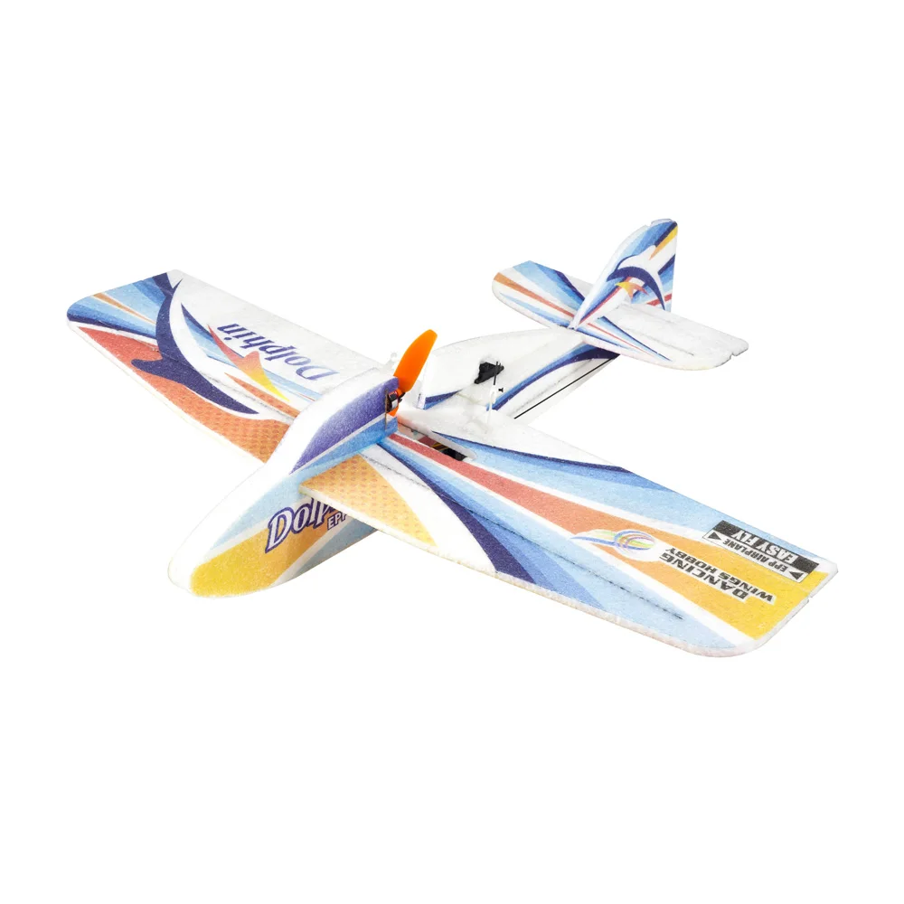 

Dancing Wings Hobby E36 Dolphin 580mm Wingspan EPP Ultralight RC Airplane KIT for Beginner Pilots Outdoor Toys for Aldult Child