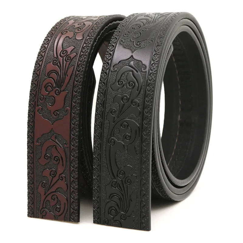 

Ремень LannyQveen мужской из натуральной кожи, автоматический дизайнерский пояс с храповым механизмом, 3,5 см