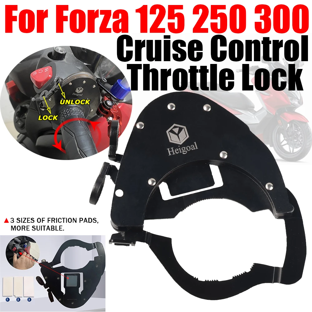 

Для HONDA Forza 125 250 300 NSS Forza125 Forza300 Forza250 аксессуары круиз контроль руль мотоцикла вспомогательный замок дроссельной заслонки