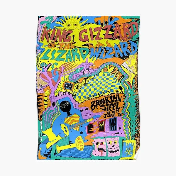 

Настенная Роспись «King Gizzard And The ящерица»