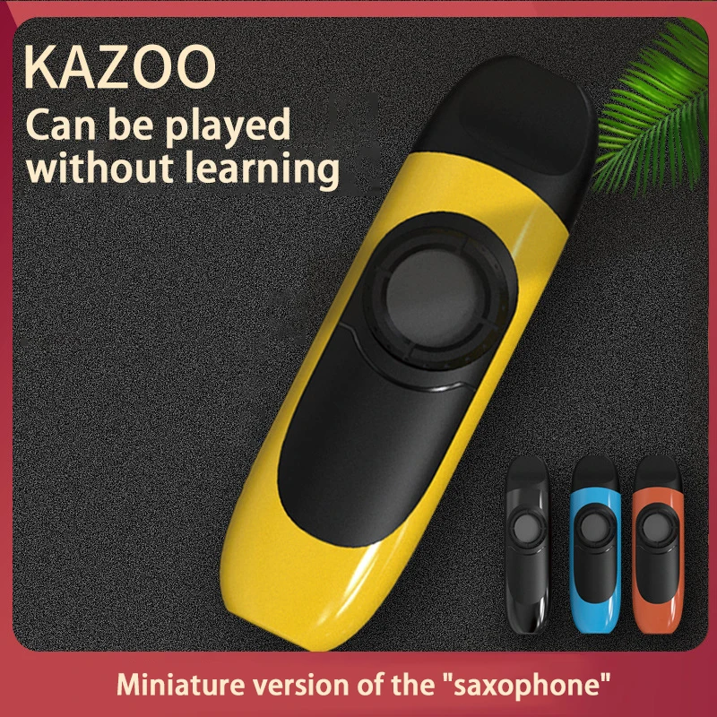 Kazoos Lightweight Portable for Beginner Professional Performance Flute Instrument Music Lover Woodwind Instrument Simple Design