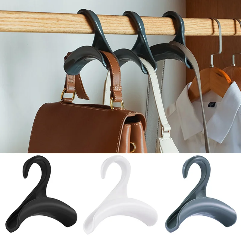 

Handbag Hanger Bag Organizer Multi-purpose Storage Purse Hanger Hook Bag Rack Holder No Damage Convenient Wardrobe Bag Hook