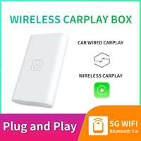 tophatter wireless carplay adapter ai box wireless carplay dongle convert for for factory original wired carplay