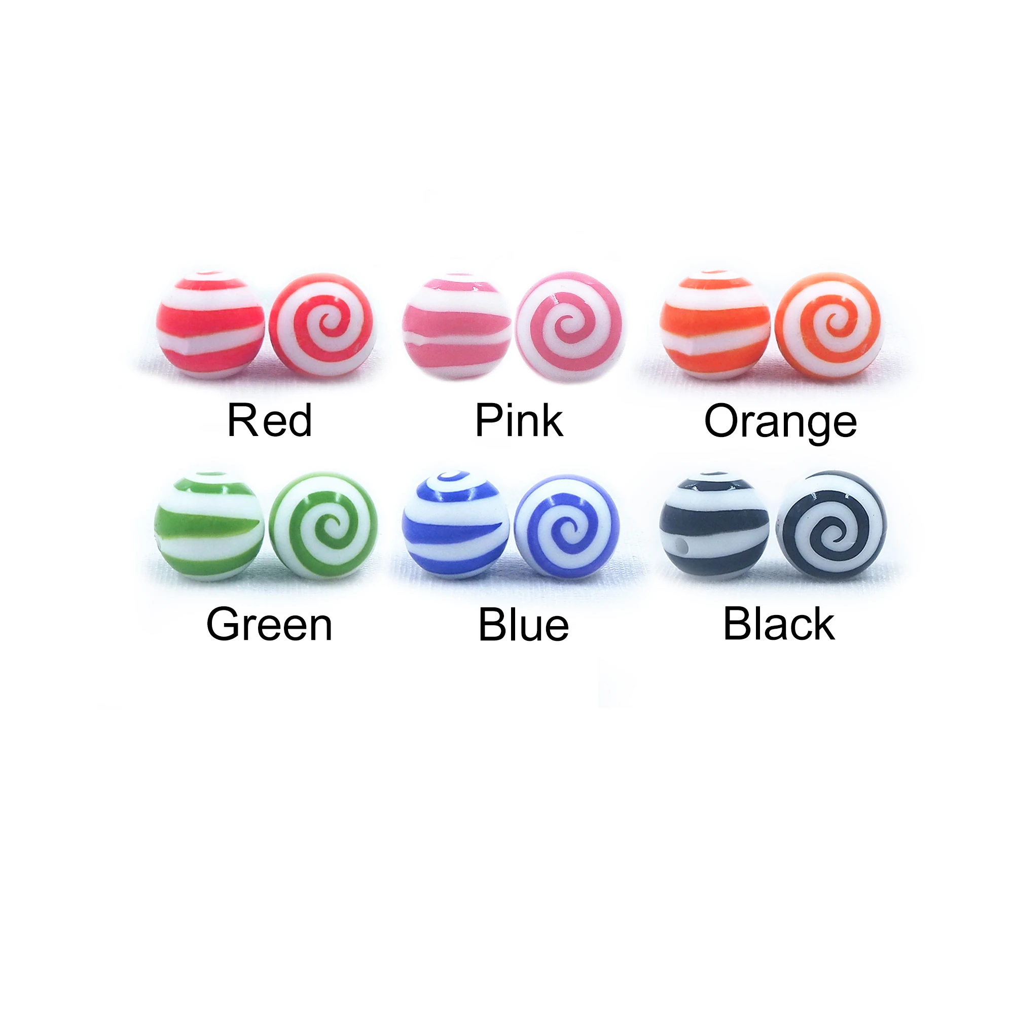 50 шт. круглые силиконовые бусины Chenkai 15 мм