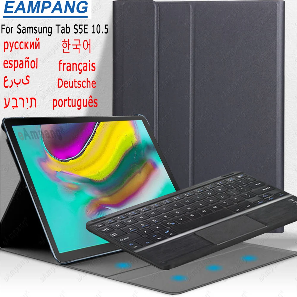 

Case Keyboard for Samsung Galaxy Tab S5e 10.5 T720 T725 Cover Russian Spanish Arabic Korean Keyboard Case for Samsung Tab S5E