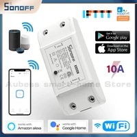 sonoff basicr2 wifi wireless switch smart home timing switch wireless alexa google home voice control ewelink app remote control