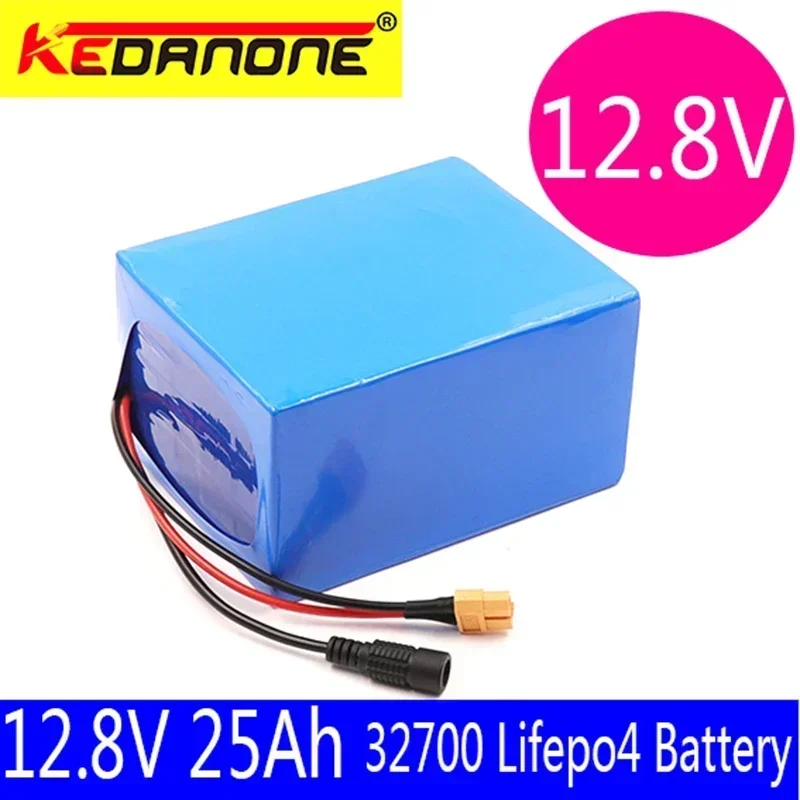 Kedanone-аккумуляторная батарея 32700 Lifepo4 4S3P 12 8 V 25Ah со 4S 40A BMS балансированная для