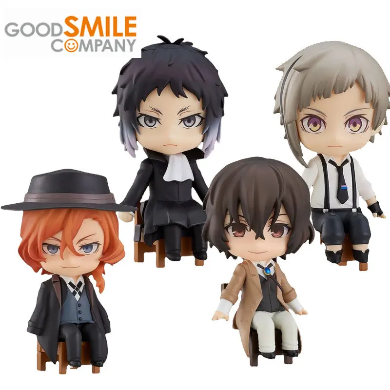 

GSC Original Nendoroid Swacchao Bungo Stray Dogs Ryunosuke Akutagawa Dazai Osamu Anime Action Figures Toys Boys Girls Kids Gift