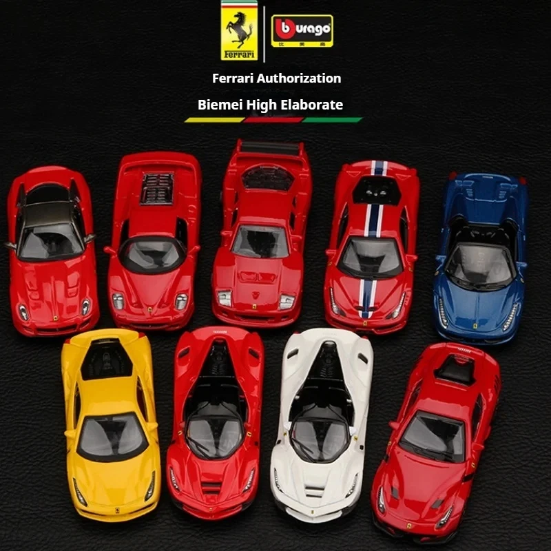 Bburago 1:64 Ferrari Литье под давлением SF90 Monza Laferrari 599gto F50 F40 458spider 488gtb F12TDF Enzo 56010 458
