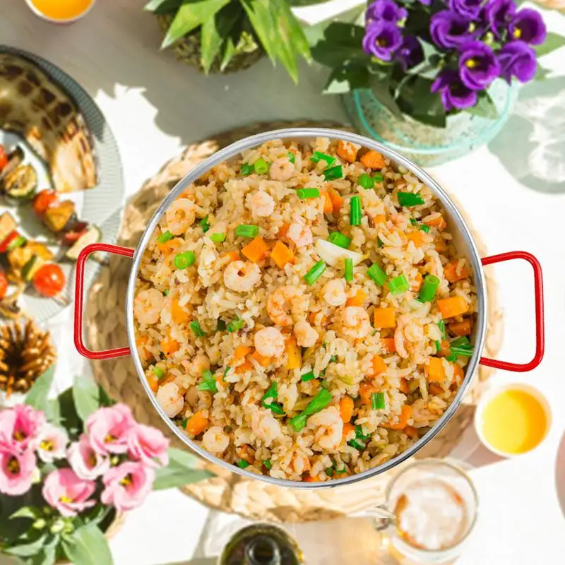 Кастрюля на каждый день прочная испанская кастрюля с паэлью для супа горячая