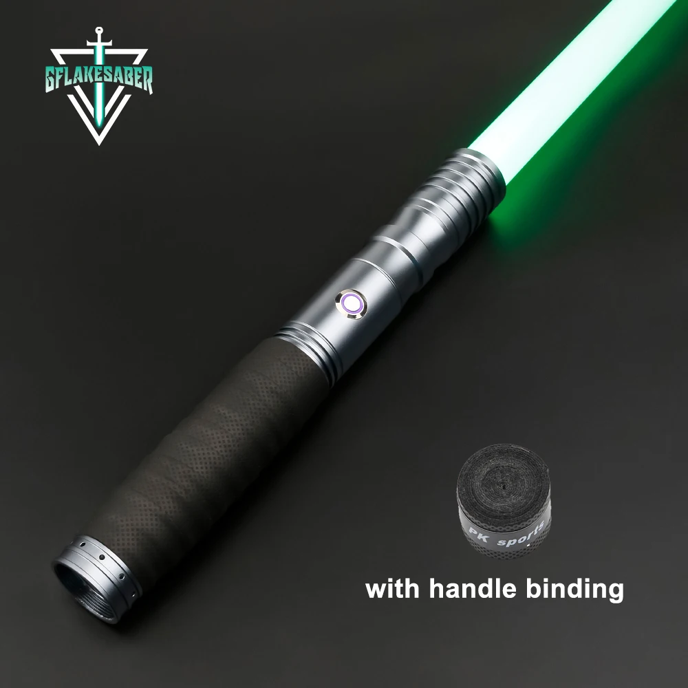 Световой меч TXQSABER RGB с 16 наборами, музыкальный шрифт в металлическом корпусе, плавная работа, лазерный меч SN Pixel, бесконечная смена цвета