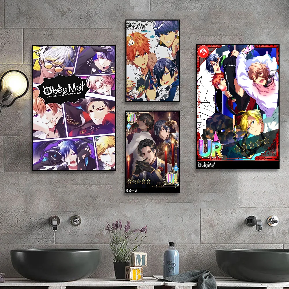 Липкие постеры Game O-Obey Me