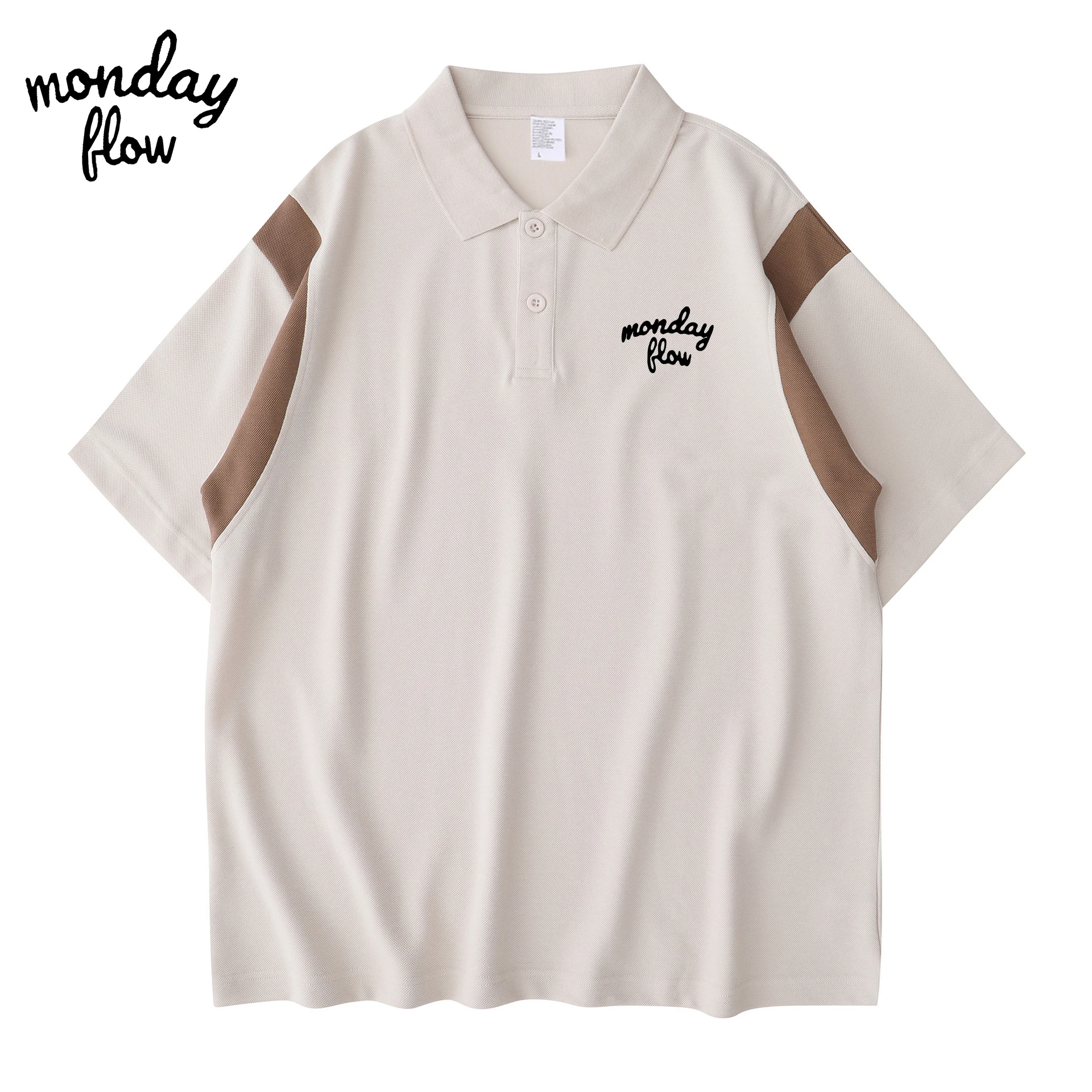 Мужская спортивная быстросохнущая рубашка для гольфа с коротким рукавом и