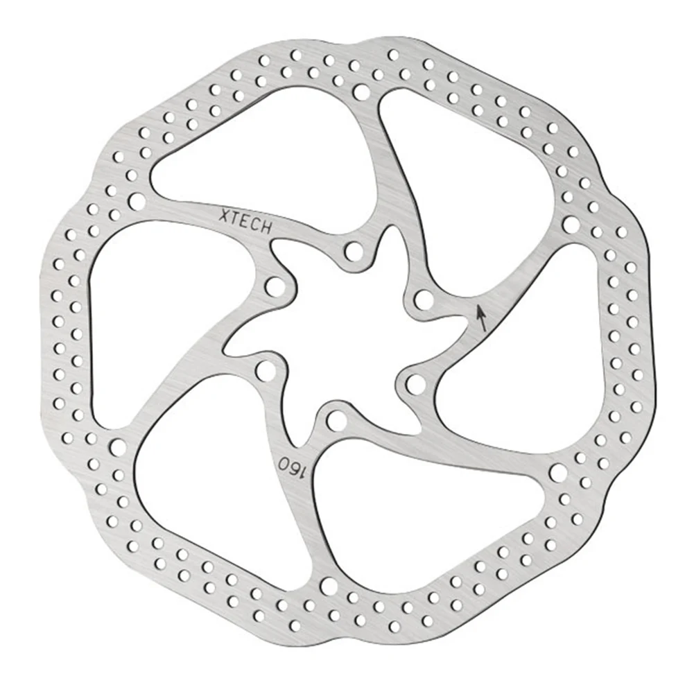 

Rotors Disc Brake Rotor 160mm Bicycle Parts Brake Disc Electric Scooter Accesories Silver For Ninebot For Kugoo M4