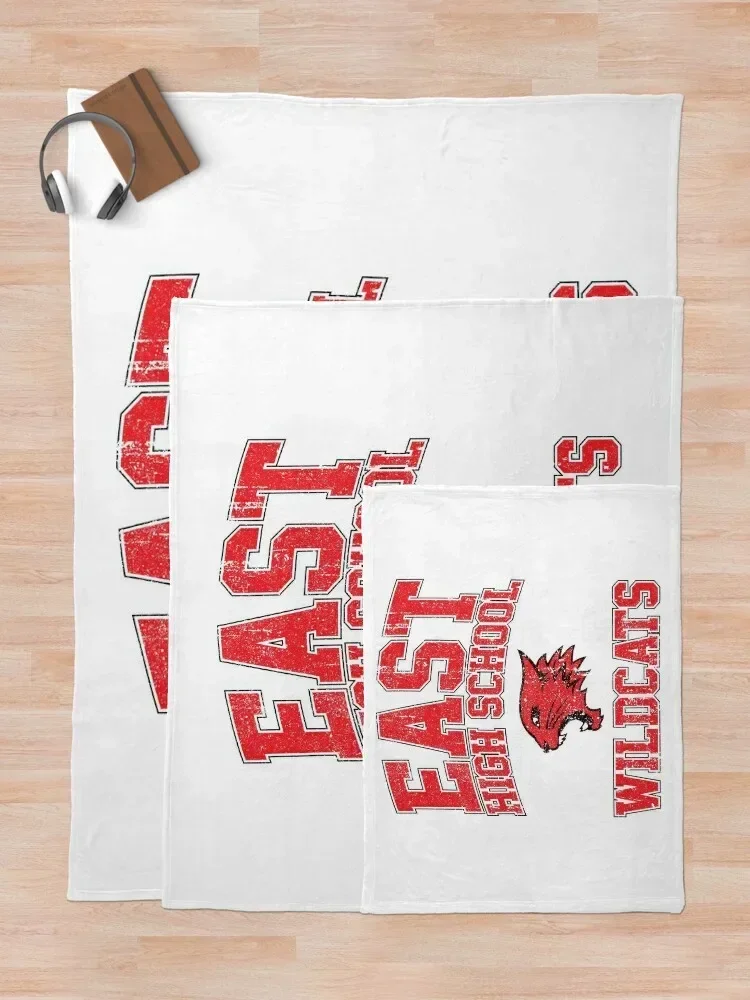 Восточная старшая школа дикие кошки (вариант) плед одеяло персонализированные