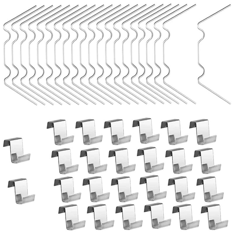 

200Pcs Greenhouse Clips For Glass,Stainless Steel Greenhouse Glazing Clips, Greenhouse Window Clips,W Type Clips