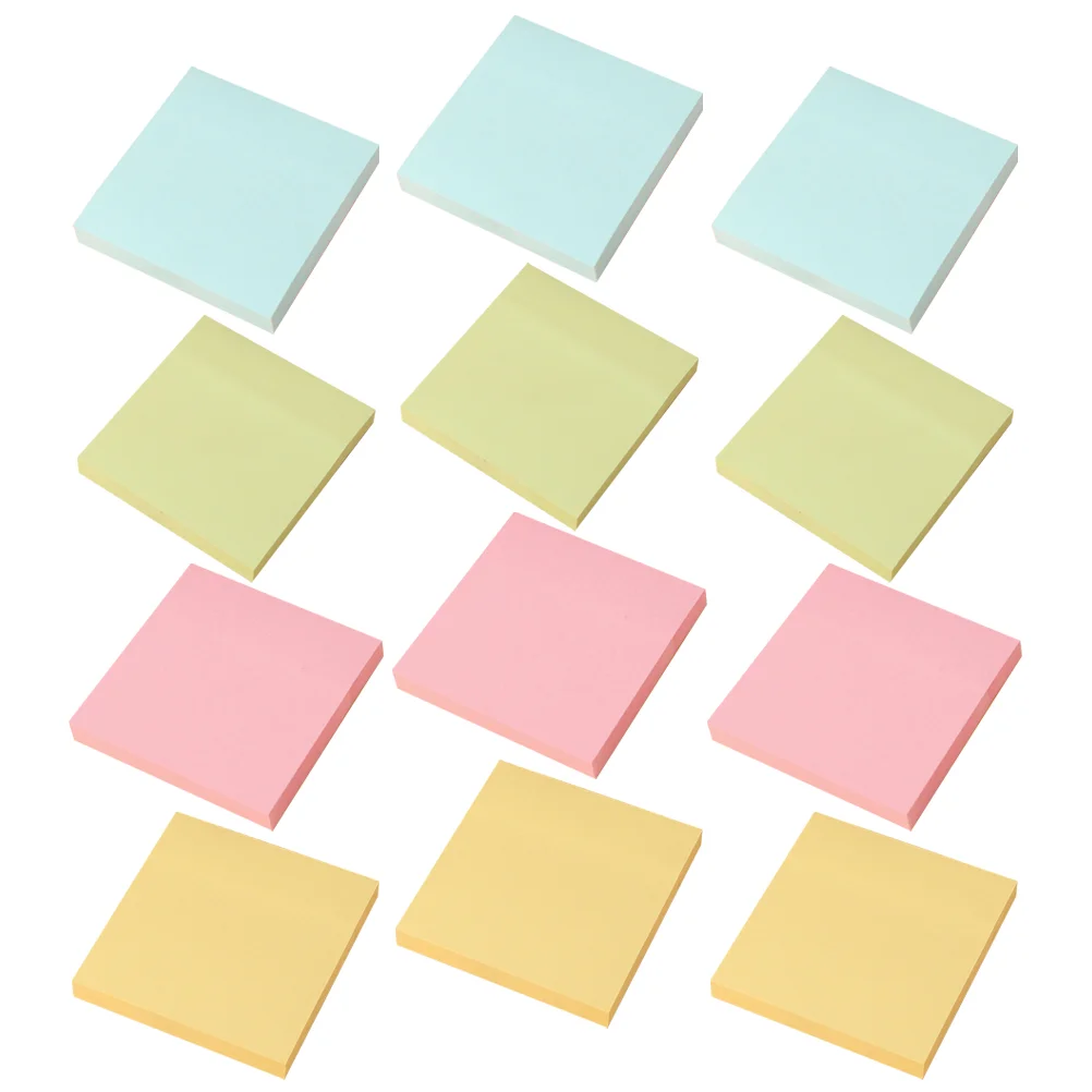 

12 Books of Tearable Memo Stickers Note Stickers Scrapbook Memo Stickers Memo Pads
