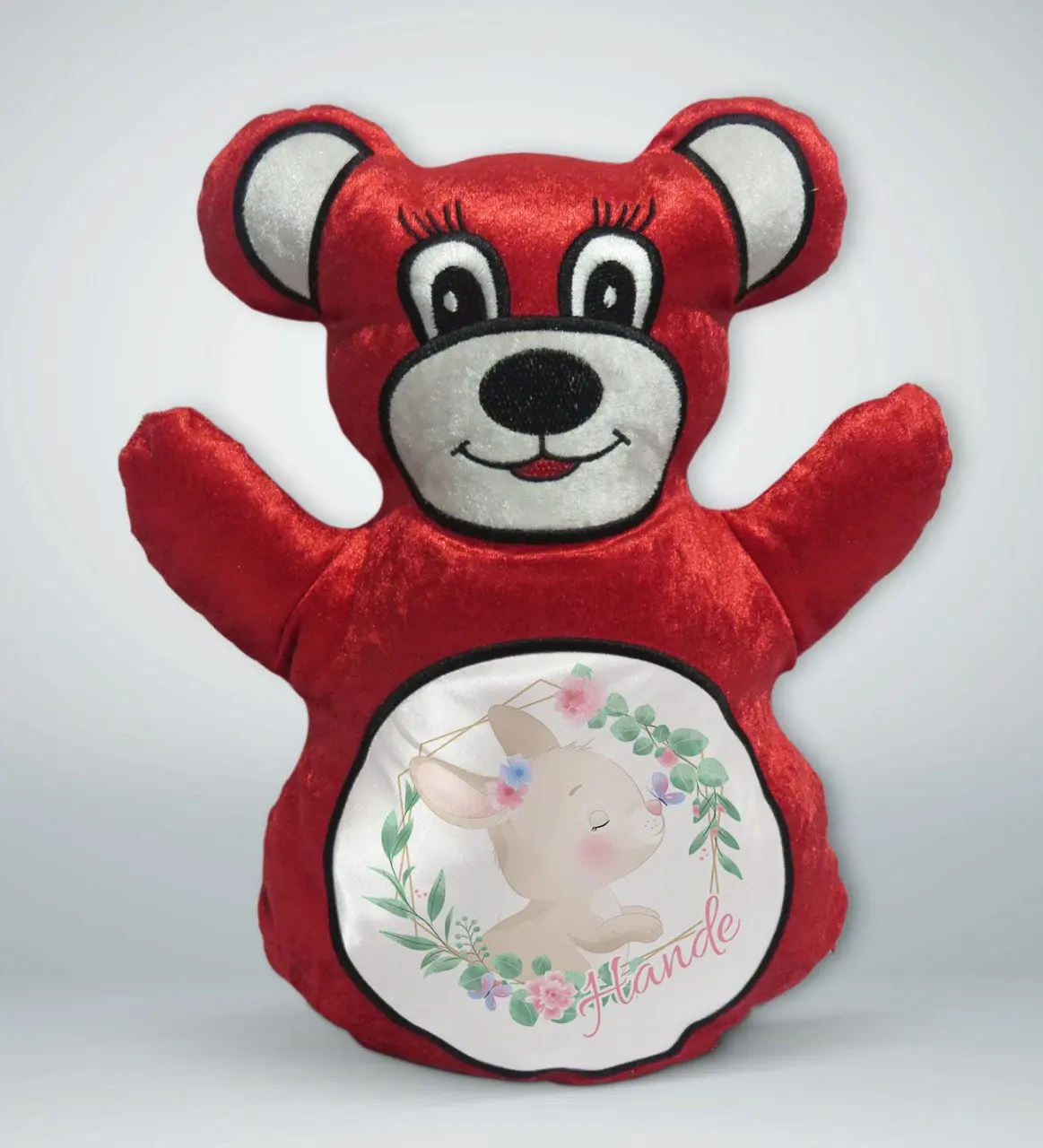 

ПЕРСОНАЛИЗИРОВАННЫЙ КРАСНЫЙ Мишка Тедди yastekk-5