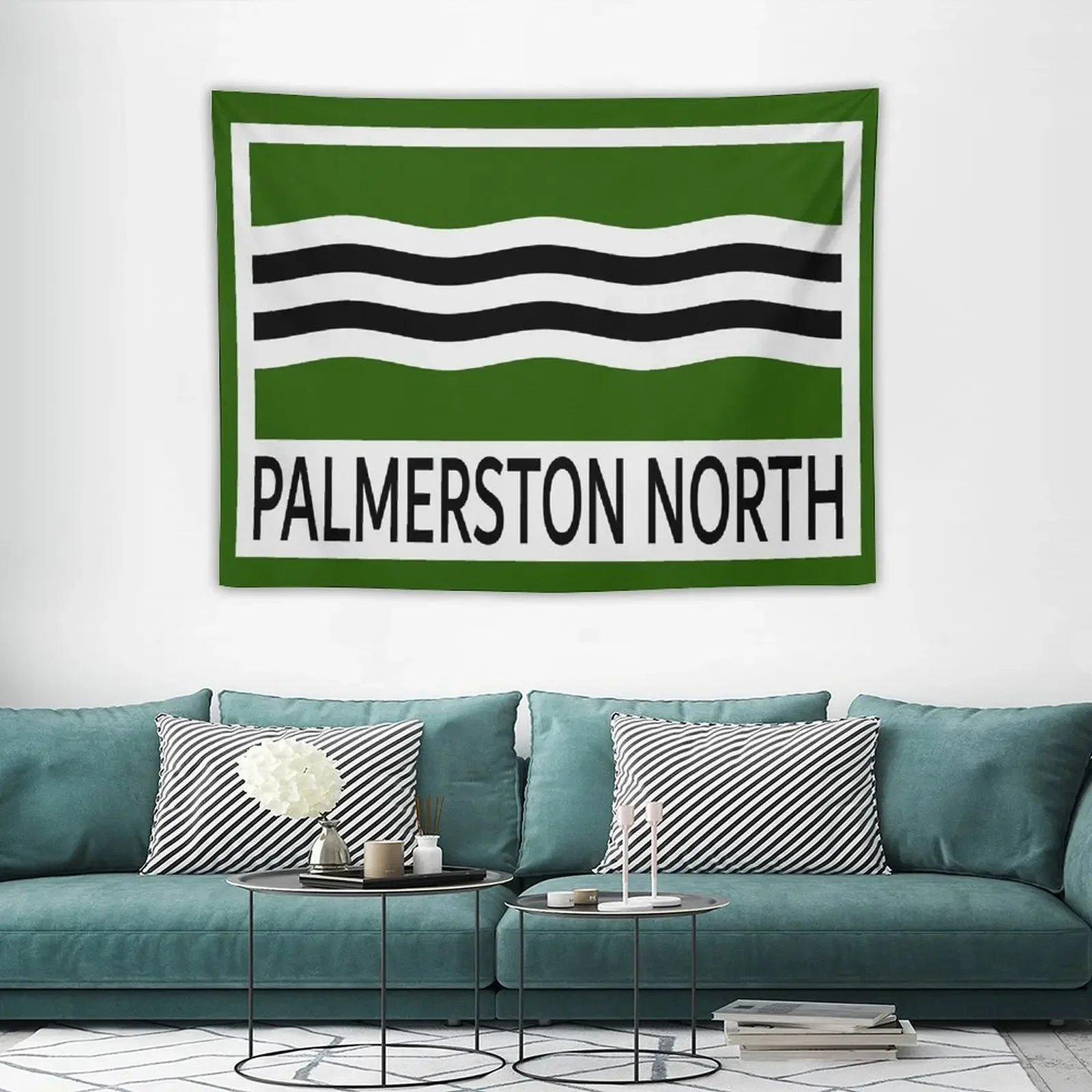 Настенный Гобелен Palmerston с северным флагом и именем декор для комнат декоративный