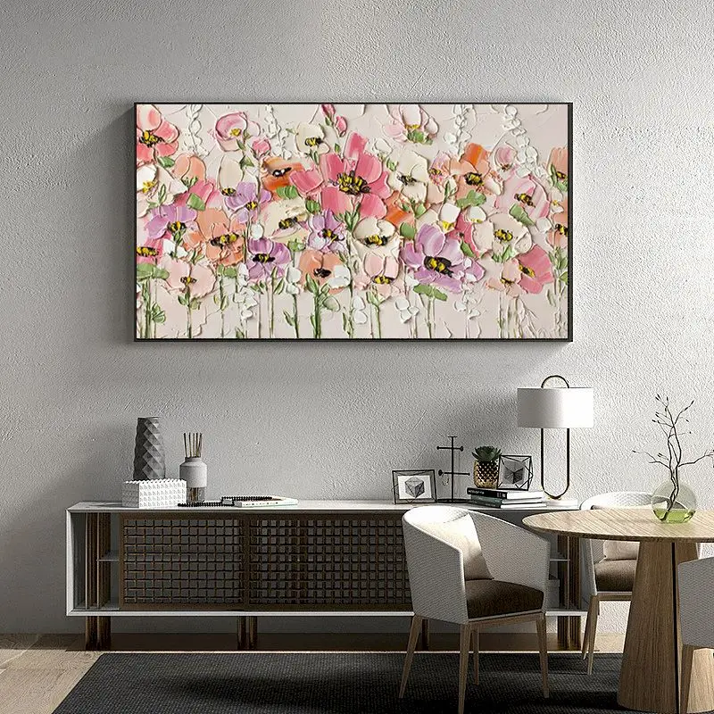 

CHENISTORY 60x120cm Painting By Number Flower Kits Handpainted Large Size Picture By Number Drawing On Canvas Home Decor