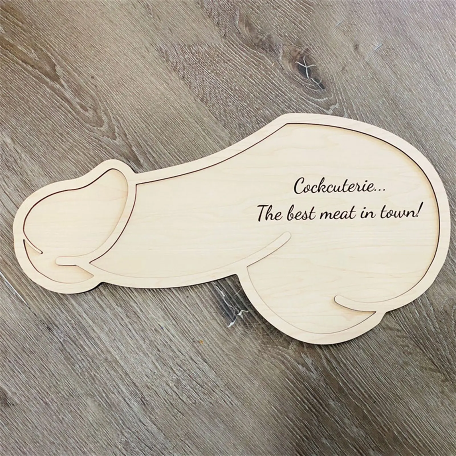 

Valentine's Day Wooden Fun Deli Board Cheese Board Wooden Board Dinner Plate Ornament