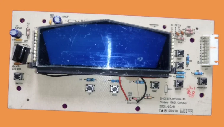 

1pc used Midea air conditioning display board Q-DISPLAY (V6.4)