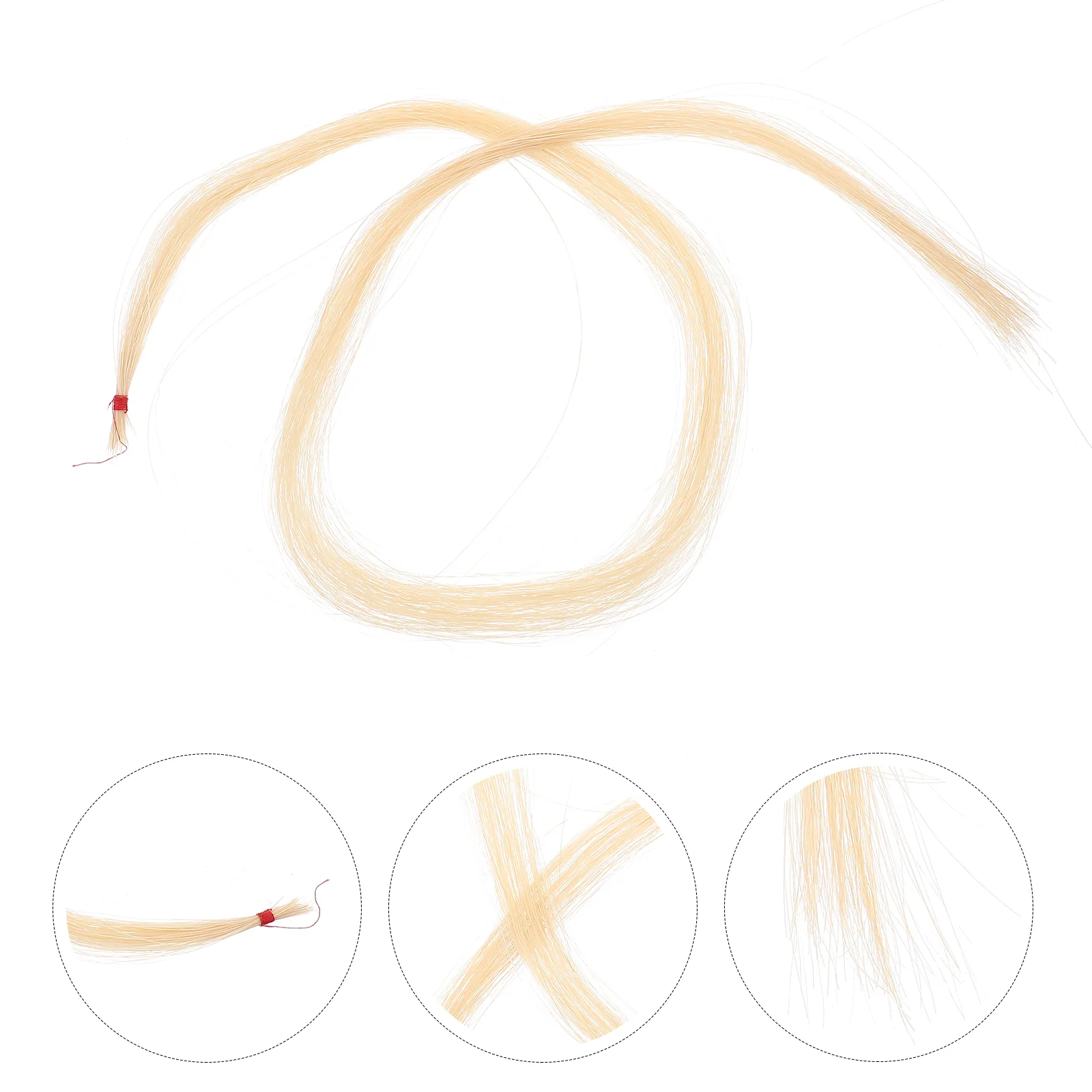 

Repair Tool Music Instrument Accessories Practical Violin Bow Hair Cello Replacements Parts Horse Supplies