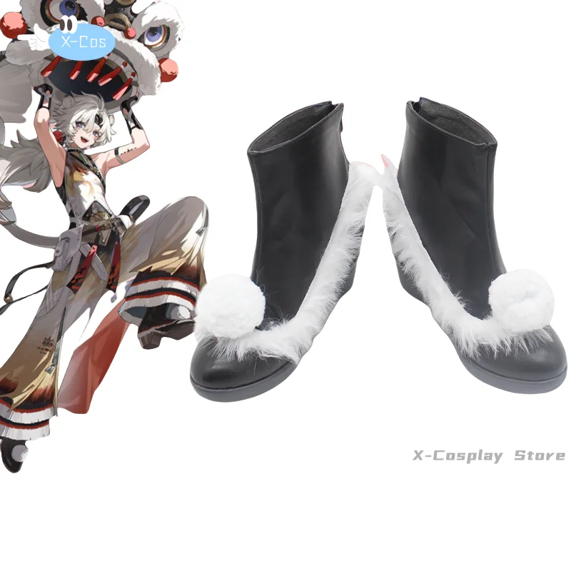 Wuthering волны Детский костюм Lingyang обувь аниме косплей мужская женская одежда для