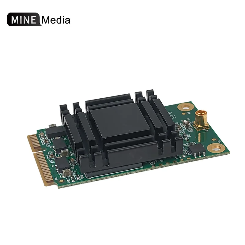 

Mini PCI-E 1080p SD/HD/3G SDI Video capture card Support Deinterlace Cropping Color Adjustment