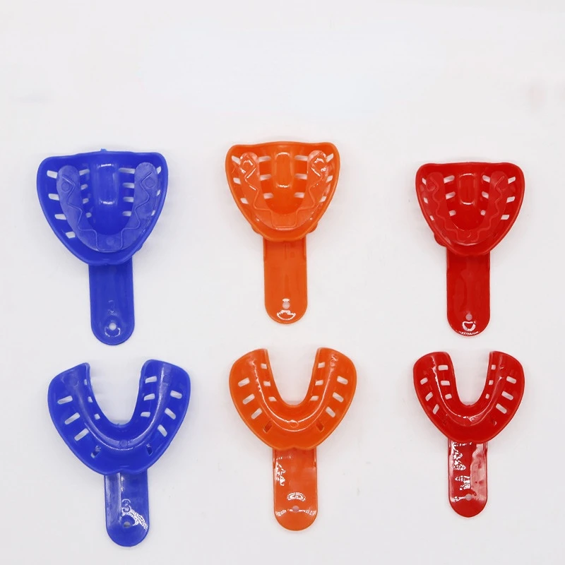 

10pcs Dental Children Teeth Impression Tray Child Kid Tooth Tray Holder Oral Care Materials