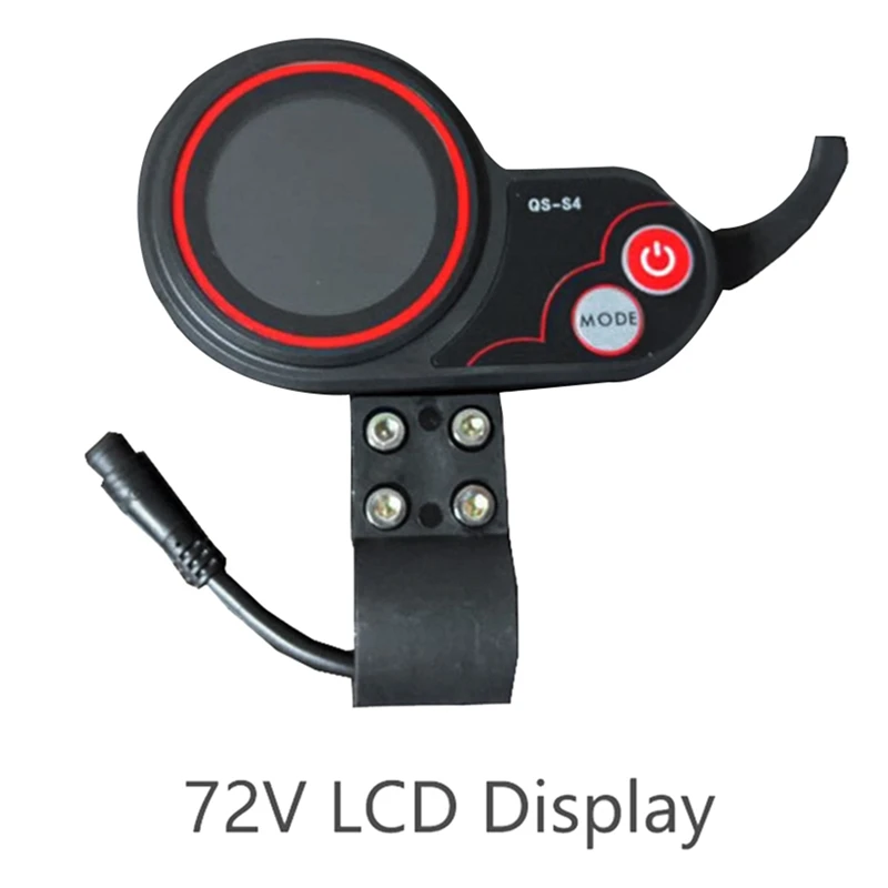 Пластиковый счетчик QS-S4 72 В + кнопка переключения только для электрического