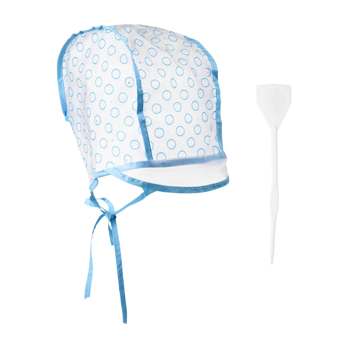 

1 Set Hair Coloring Cap With Hook Professional Hair Dyeing Hat Hair Highlighting Cap for Barber Shop Home