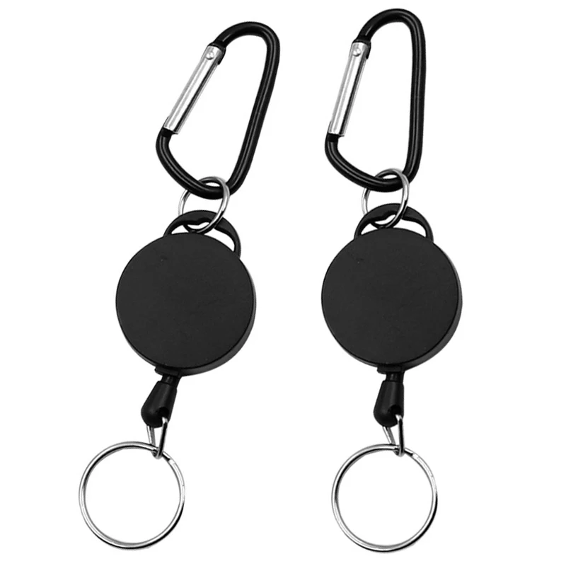 2/3/4 шт. выдвижной металлический брелок для ключей |