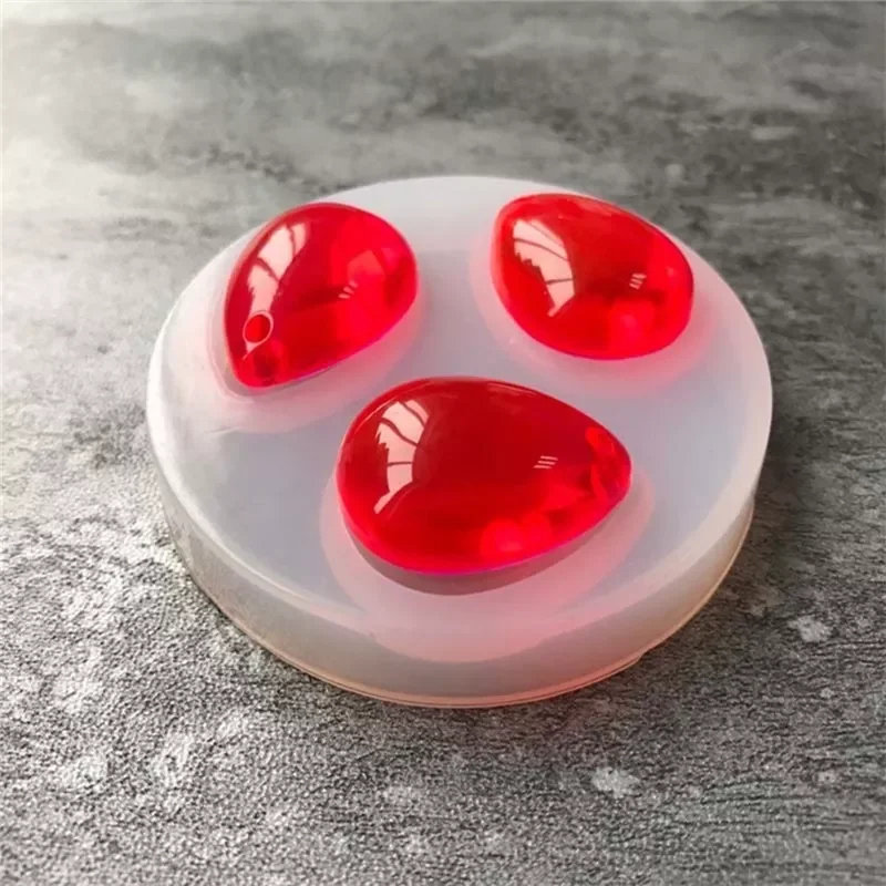 

1PC Silicone Drop Mold Pendant Making Jewelry Resin Casting Mold Craft Tool