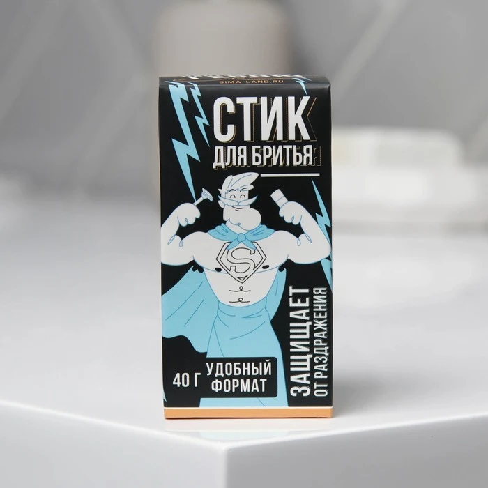 Shaving stick To the real hero 40g shaving gels gel for For health beauty Creams Lotions Hair Removal |