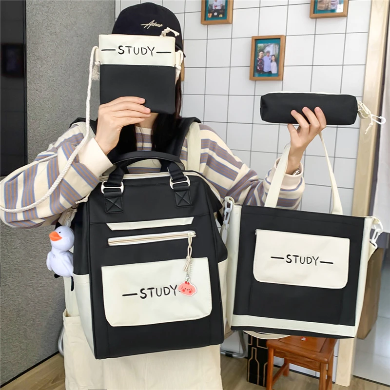 

4 шт./комплект, школьный рюкзак для девочек