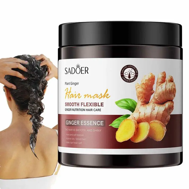 

Ginger Hair Conditioner Natural Organic Ginger Hair Conditioner Frizz Control And Hair Shine Repairing Hair Care With Ginger For