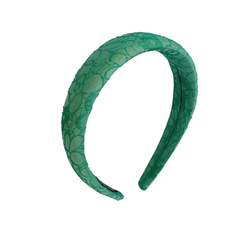 

Женская однотонная повязка на голову с вышивкой ободок для девочек винтажные резинки для волос аксессуары для волос
