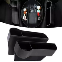 leftright car seat gap storage box car seat abs plastic crevice gap storage box universal auto interior driver seat tidying box