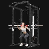 frame type training squat frame barbell lifting squat rack household free hard pull multifunctional comprehensive trainer
