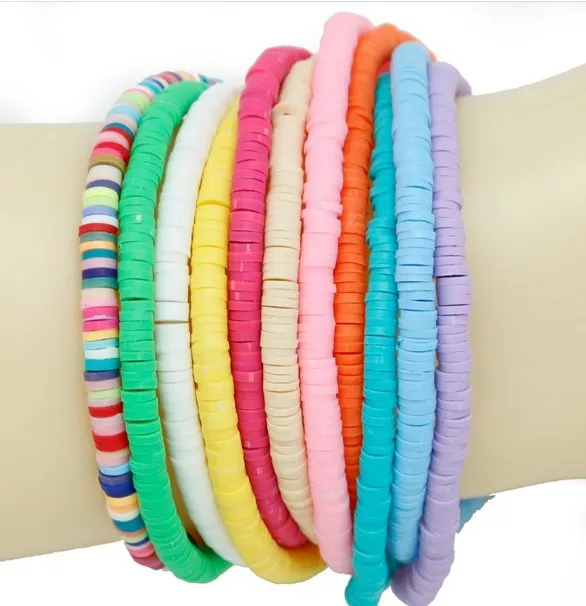 

280 шт./нить, бусины из глины для украшений