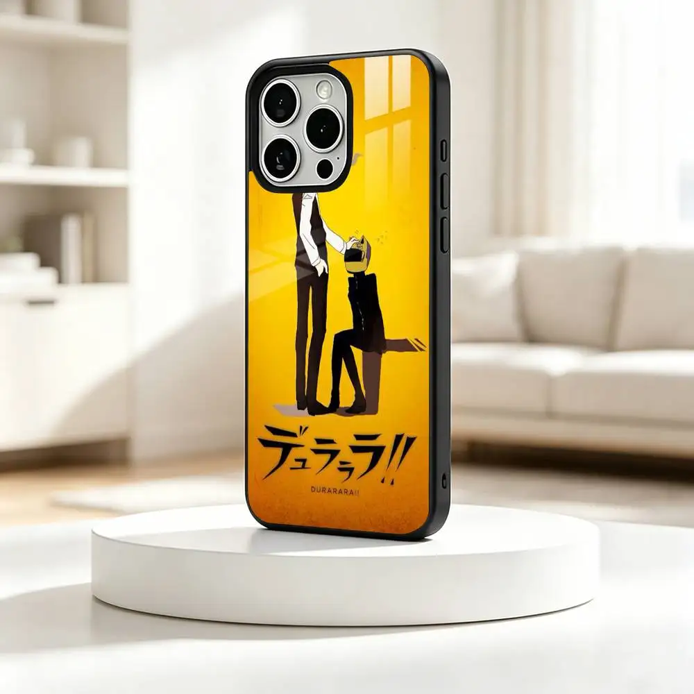Фото Чехол для телефона с аниме-дизайном DuRaRaRa для iPhone 17, 16, 15, 14, 13, 12, 11 Plus, Pro, с поддержкой магнитной беспроводной зарядки №2